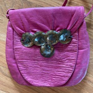 Rucos Pink leather purse
